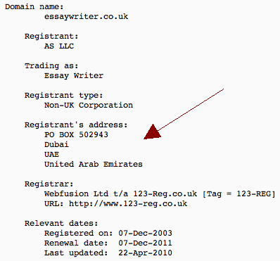 whois