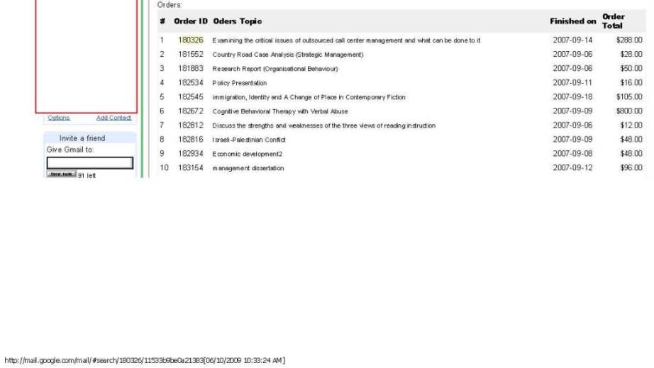 Payment Notification - look at first order