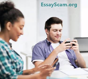 Students Working Online